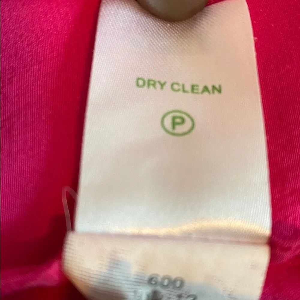 Lilly Pulitzer Raleigh Fuchsia Sleeveless Kitty Bow Blouse in Kissy Pink Small - Picture 15 of 16
